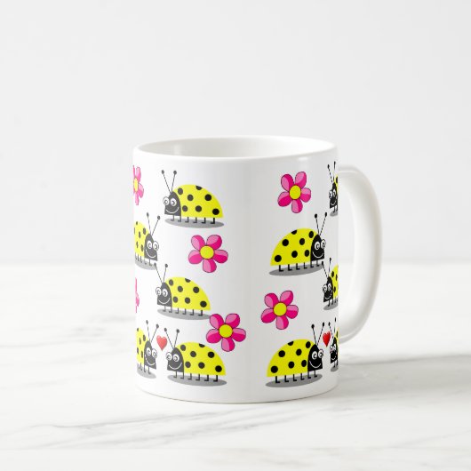 Mug coccinelle (Devant droit)