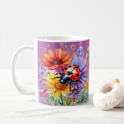 Mug Coccinelle (Avec donut)