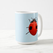 Mug Coccinelle Chanceuse (Devant droit)