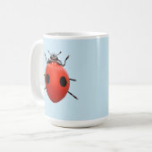 Mug Coccinelle Chanceuse (Devant gauche)