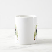 Mug Coccinelle chanceuse sur une feuille (Centre)