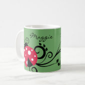 Mug Coccinelle de jardin botanique (Devant gauche)