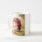 Mug Coccinelle et le royaume de nectar caché (Devant gauche)