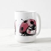 Mug Coccinelle grincheuse (Devant droit)