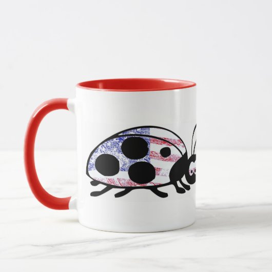 Mug Coccinelle Lady Liberty (Gauche)
