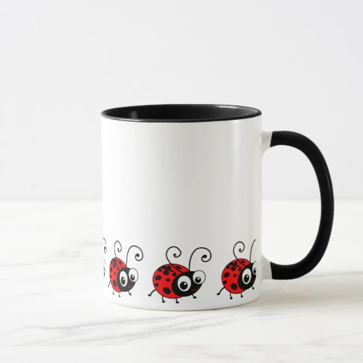 Mug Coccinelle mignonne (Droite)