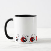 Mug Coccinelle mignonne (Gauche)