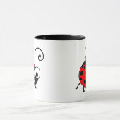 Mug Coccinelle mignonne (Centre)