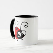Mug Coccinelle mignonne (Devant gauche)