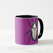 Mug Coccinelle noire (Devant droit)