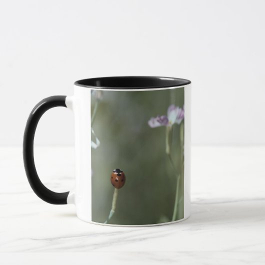 Mug Coccinelle sur la tige (Gauche)