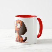 Mug Coccinelle Teckel (Devant droit)