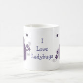 Mug Coccinelle Violette Fantaisiste (Centre)