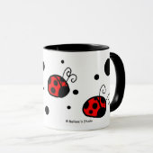 Mug Coccinelles (Devant droit)