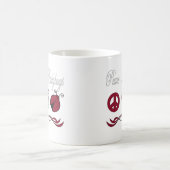 Mug Coccinelles d'amour de paix (Centre)