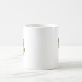Mug Coccinelles et feuilles vertes Illustration de la (Centre)