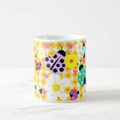 Mug Coccinelles et fleurs (Centre)