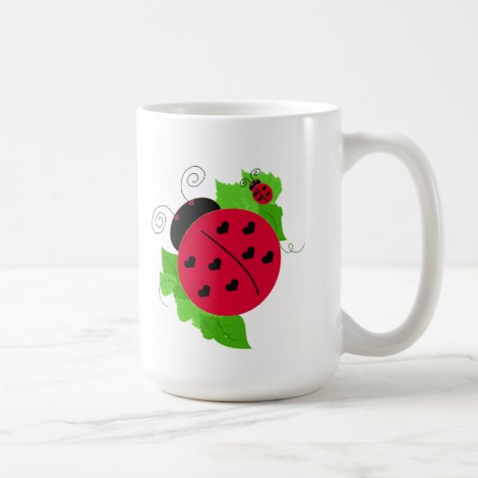 Mug Coccinelles Fantaisistes (Droite)