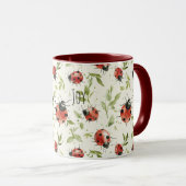 Mug Coccinelles Joie Amour (Devant droit)