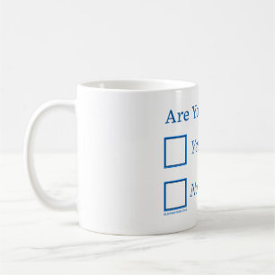 Mug Cochez les cases SlipperyJoe's Are You Drunk marte