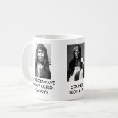 MUG COCHISE, PORTRAIT DE COCHISE, PORTRAIT DE COCHISE, (Devant gauche)
