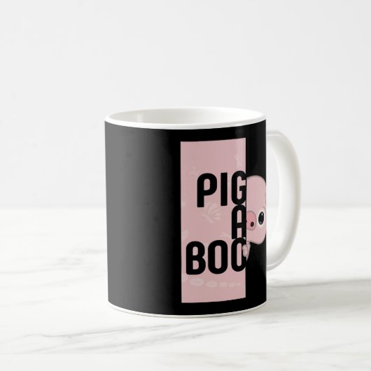 Mug Cochon A Boo (Devant droit)