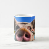 Mug Cochon de bain mignon Exuma Bahamas (Centre)