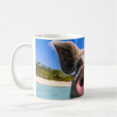 Mug Cochon de bain mignon Exuma Bahamas (Gauche)