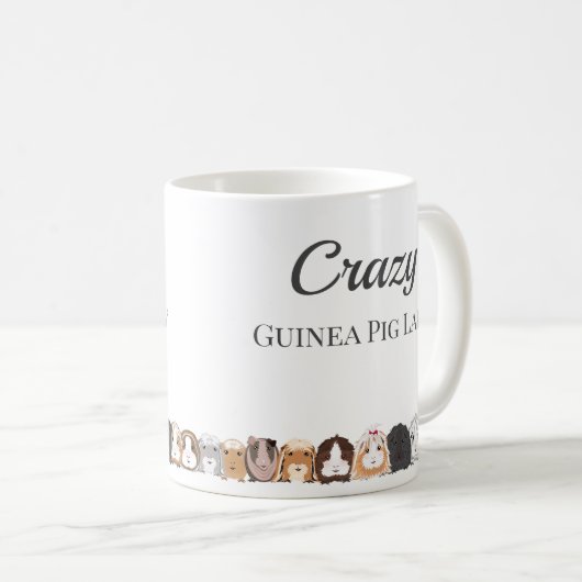 Mug Cochon de Guinée (Devant droit)