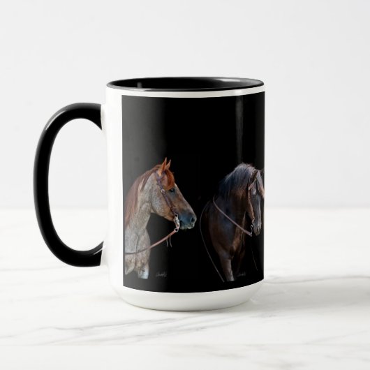 Mug Cochon de lait à deux tons (Gauche)