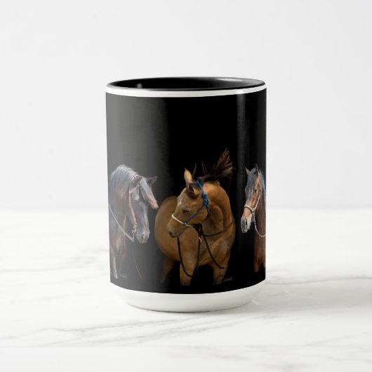 Mug Cochon de lait à deux tons (Centre)