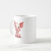 Mug Cochon de lait mignon (Devant gauche)