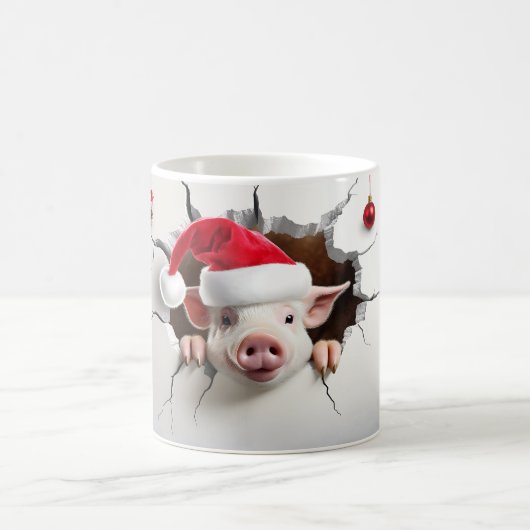 Mug Cochon de Noël (Centre)