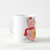 Mug Cochon de Noël (Devant gauche)