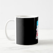 Mug Cochon de Pâques heureux avec calendrier à oreille (Gauche)