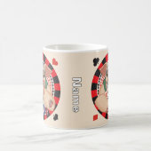 Mug Cochon de poker souriant (Centre)