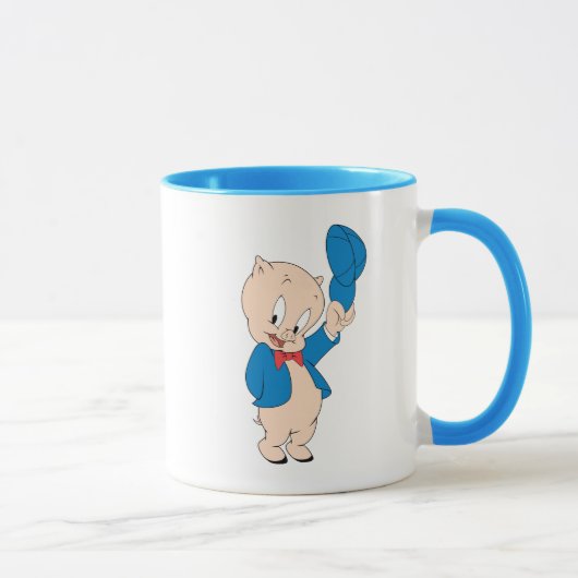 Mug Cochon de porc | Casquette de vague (Droite)