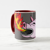 Mug Cochon de respiration (Devant gauche)