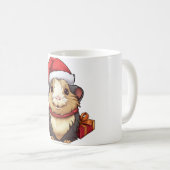 Mug Cochon d'Inde Noël (Devant droit)