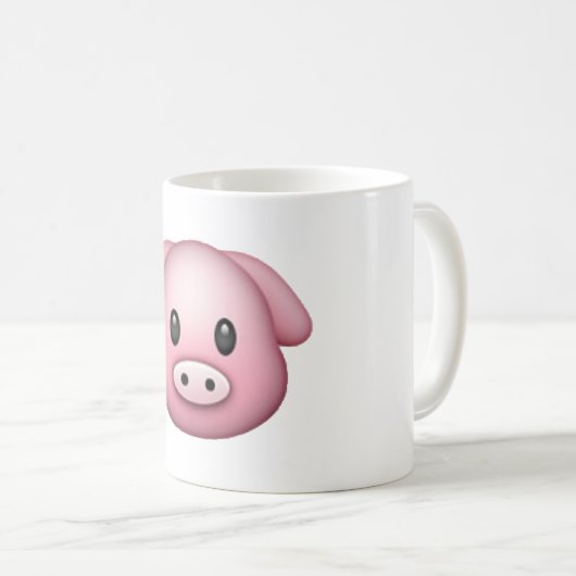 Mug Cochon - Emoji (Devant droit)