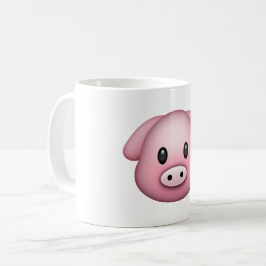 Mug Cochon - Emoji (Devant gauche)