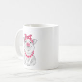 Mug Cochon en bandana (Devant gauche)