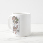 Mug Cochon en flammes (Devant gauche)