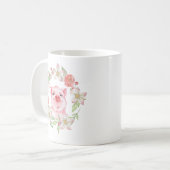 Mug Cochon et fleurs (Devant gauche)