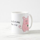 Mug Cochon Humoristique (Devant droit)