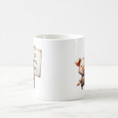Mug Cochon - Manger plus de gens (Centre)