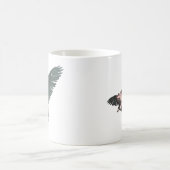 Mug Cochon mignon volant dans le ciel (Centre)