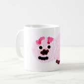 Mug Cochon rose (Devant gauche)