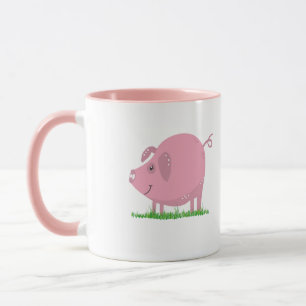 Mug Cochon Rose