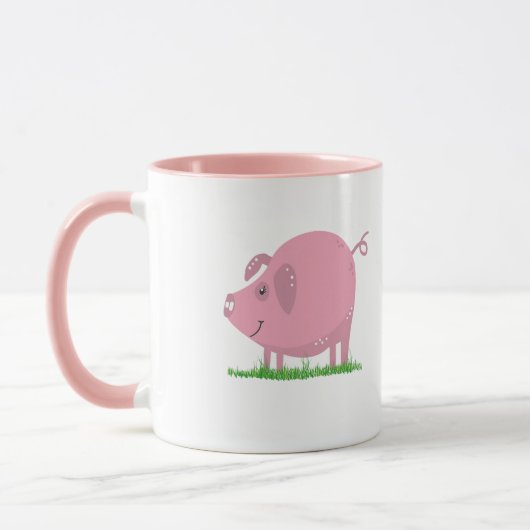 Mug Cochon Rose (Gauche)